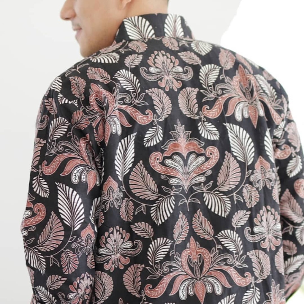 Batik Brokat Couple Kebaya Jumbo Modern, Kebaya Tunangan Sarimbit Kondangan, Kebaya Wisuda Amalia-2