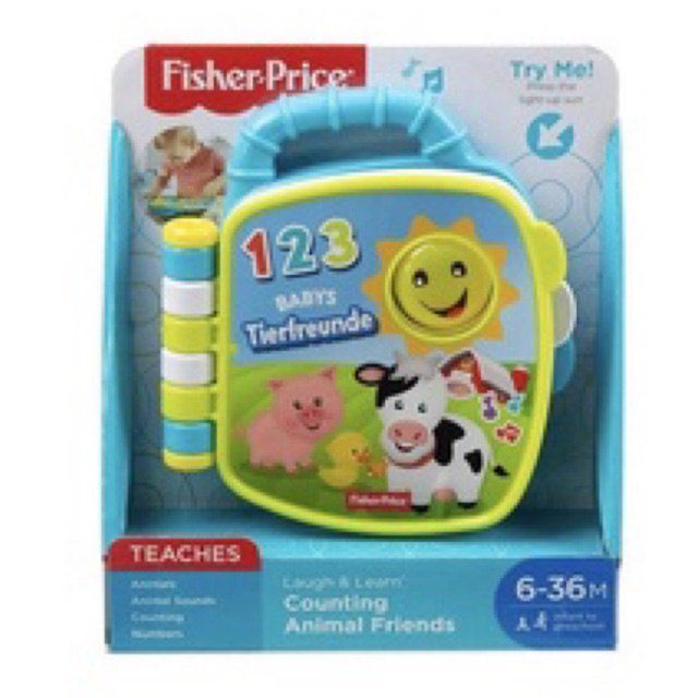 Fisher Price Counting Animal Book