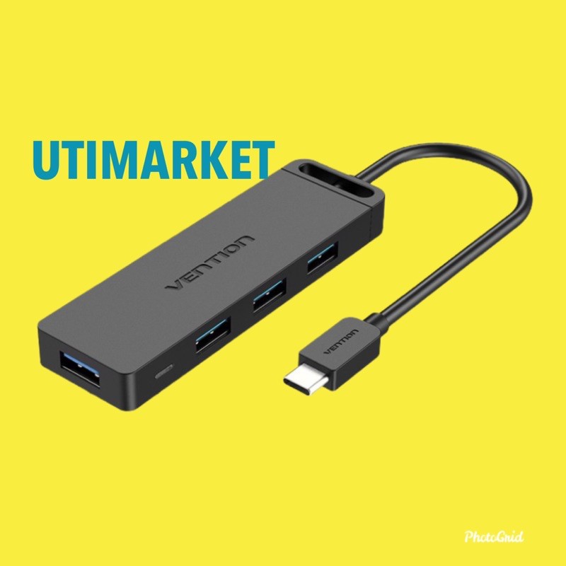 USB HUB TYPE C 4 PORT USB 3.0 VENTION TGK