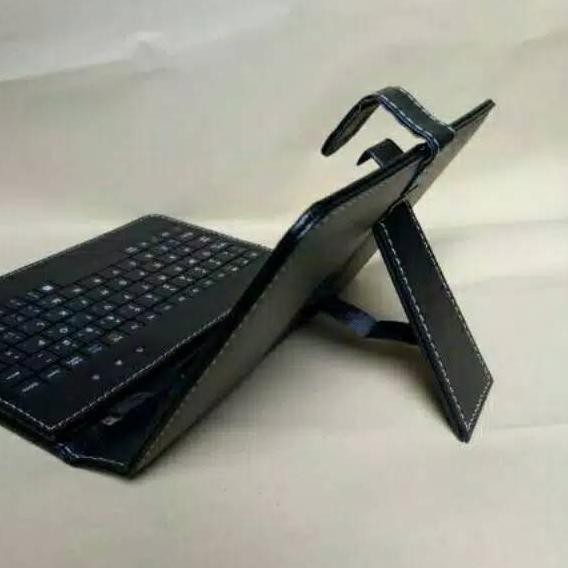 ✵ Wired Keyboard Flip Holster Case Cover Skin Protector For OTG Android Phone ➬