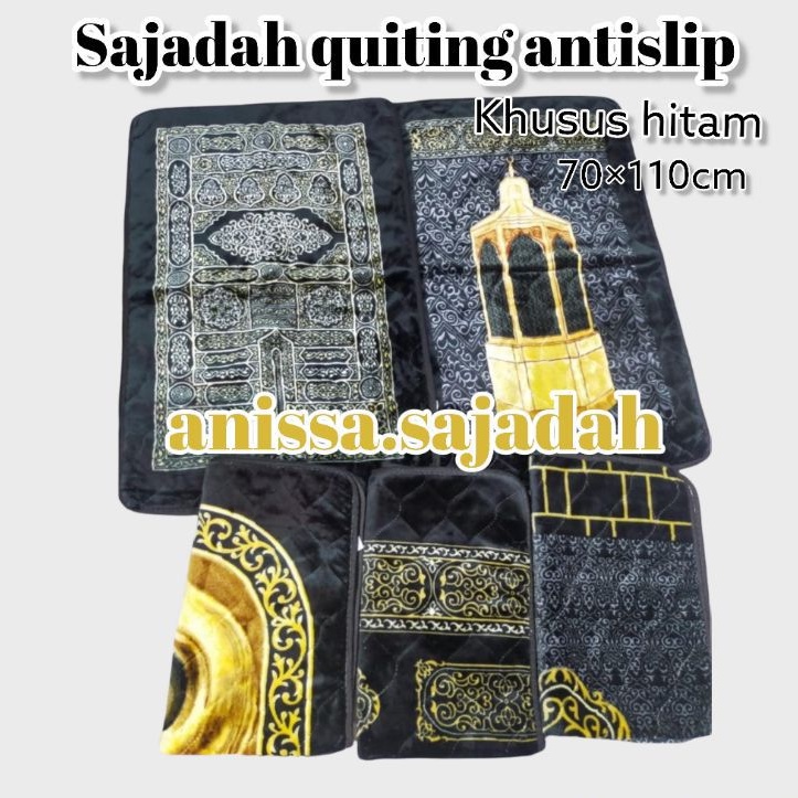sajadah quilting antislip kiswah