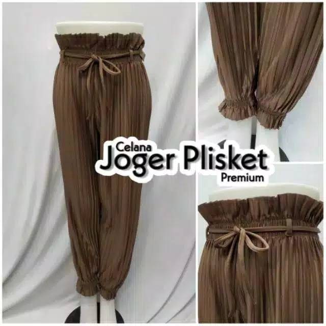 JOGER PLISKET//JOGET PLISKET PREMIUM MURAH// CELAN PLISKET ALADIN