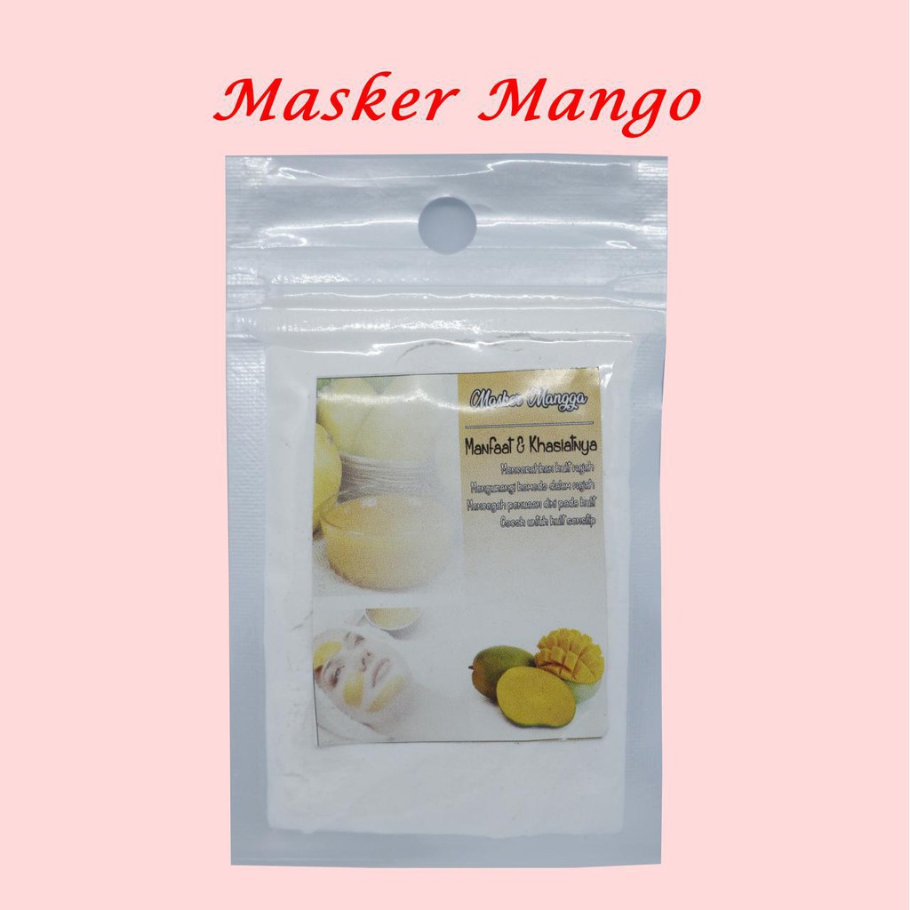 Masker Organik 10 Varian - Masker Pembersih Pemutih Wajah Jerawat Komedo