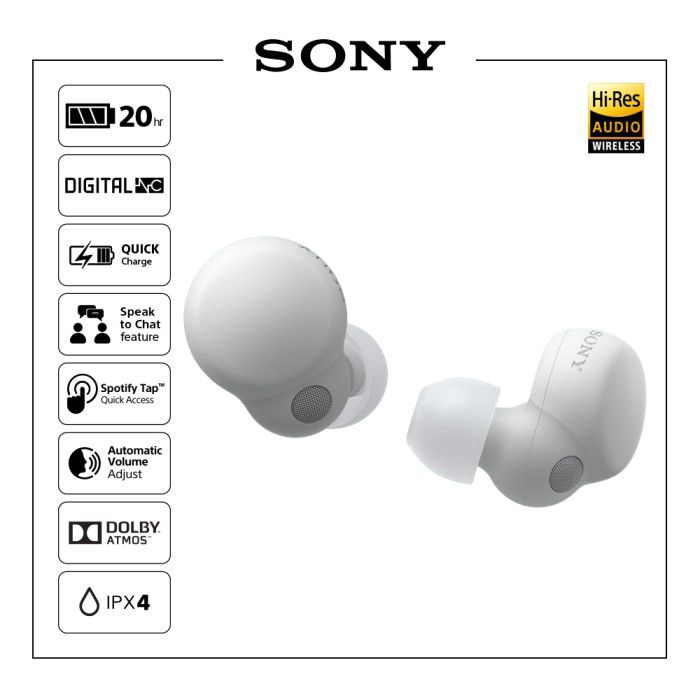 Sony LinkBuds S Truly Wireless Earbuds - WF-L900N Garansi Resmi Sony Indonesia 1 Tahun