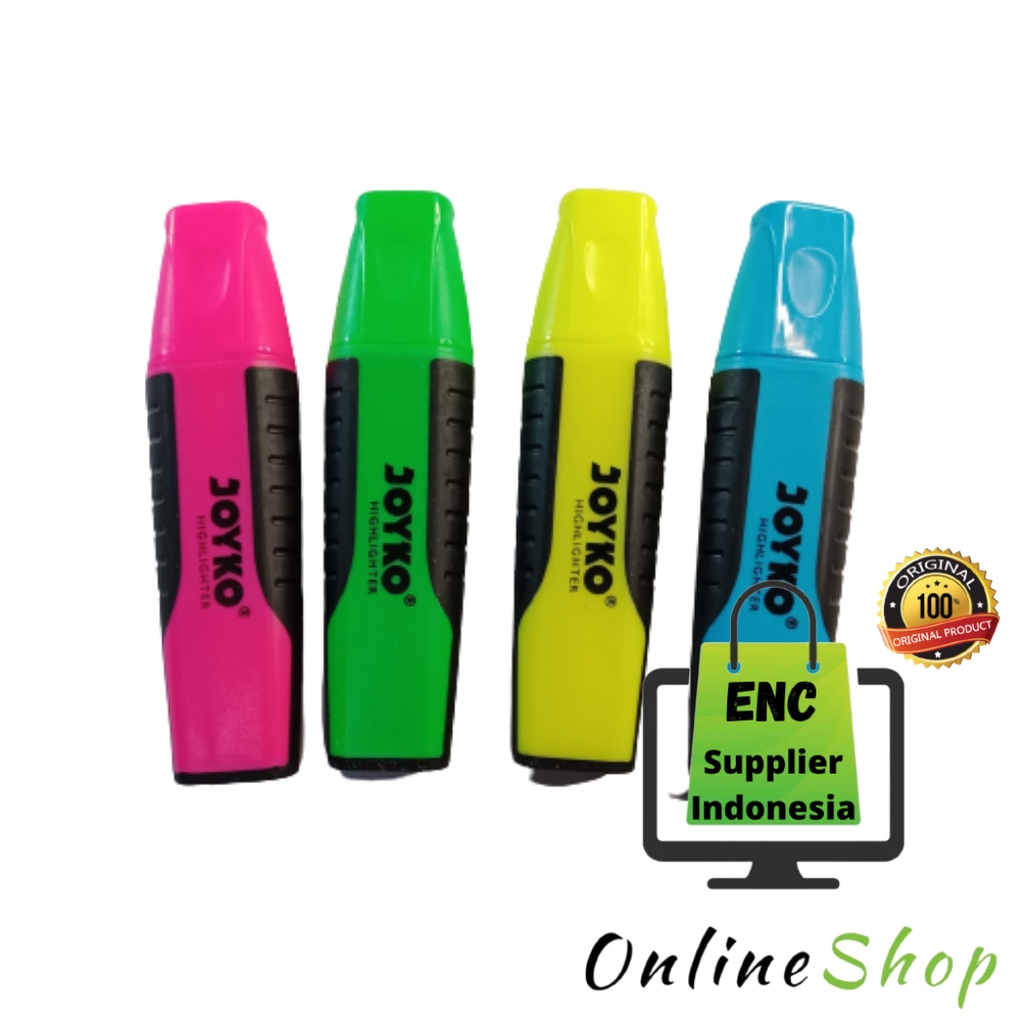 

joyko 1 buah JOYKO Stabilo warna stabillo highlighter color per pcs - enc.sup