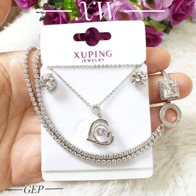 Xuping set silver