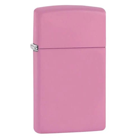 Korek zippo original Slim® Pink Matte 1638