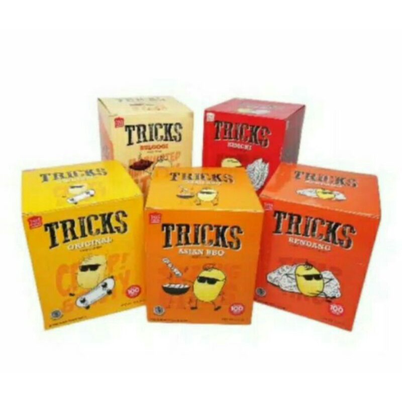 

Tricks Baked Crisps 60 gram ( 4 packs @ 15 gram)