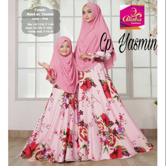 Couple syari ibu anak Yasmin / couple ibu dan anak