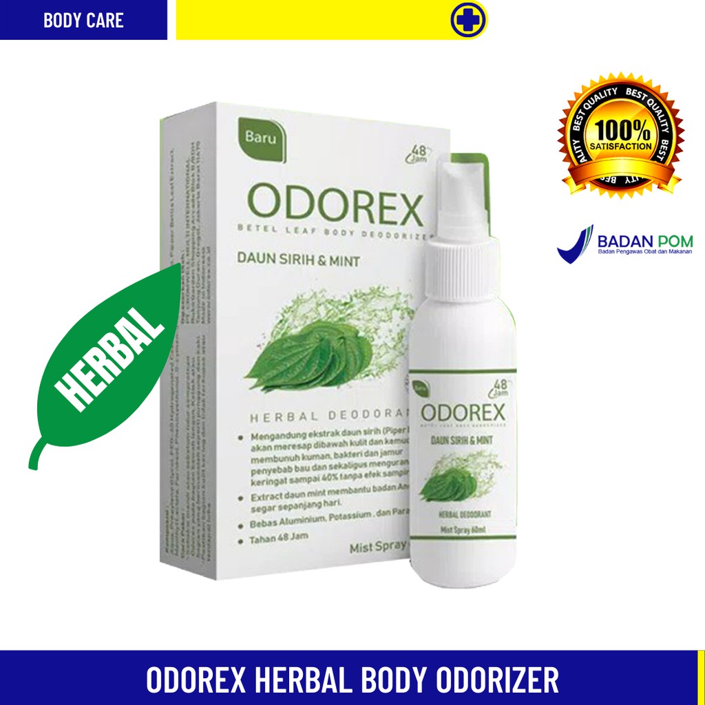 Jual ODOREX HERBAL DEODORIZER / DEODORANT / DEODORAN Shopee Indonesia