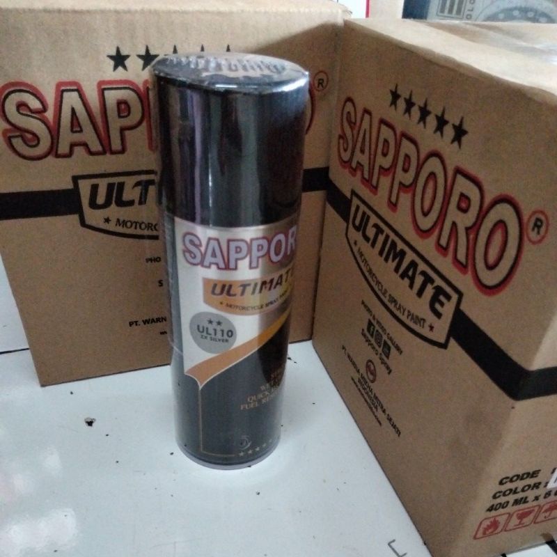 Jual Saporo Sapporo Ultimate Ul Zx Silver Ml Cat Semprot Spray