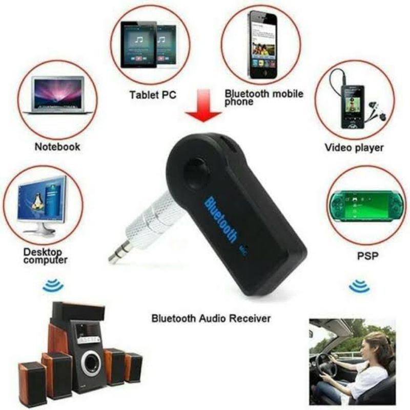 Receiver USB Bluetooth Receiver CK05 Musik Receiver (Hands-Free) Tanpa Kabel