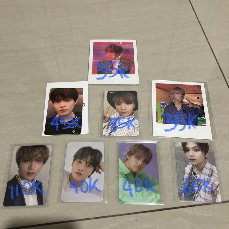 HAECHAN PHOTOCARD PC nct dream 127 chenle dreaming luggage