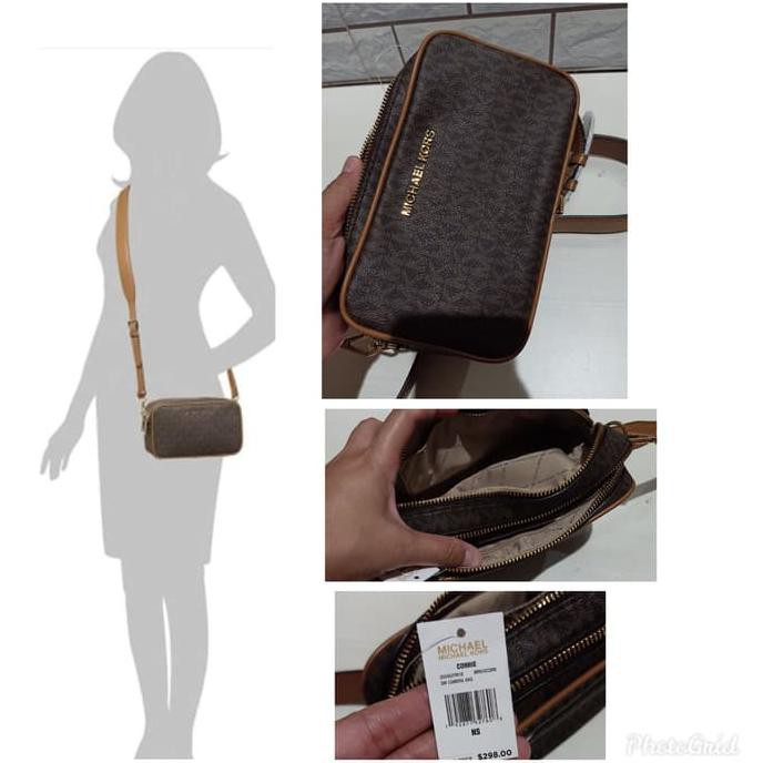 Tas Selempang Wanita Michael Kors Original - Mk Connie Brown Akalipa