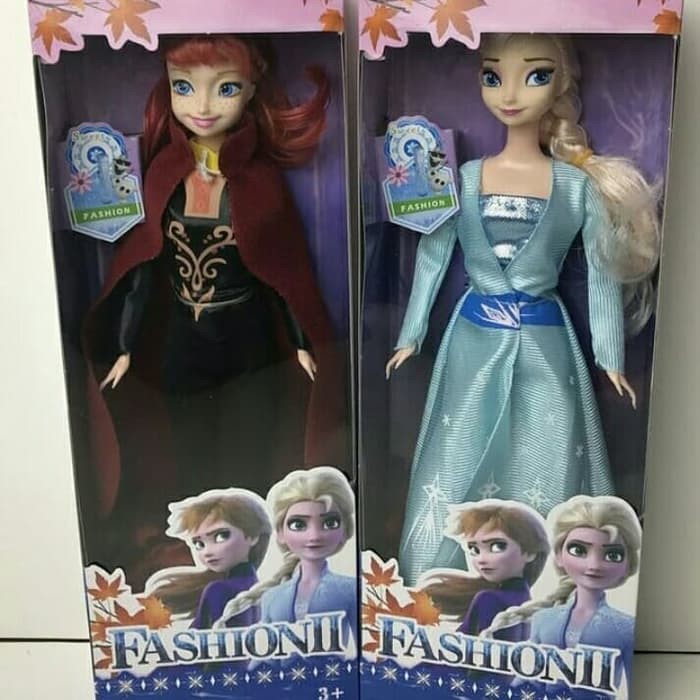 Boneka Frozen 2 Princess Disney Anna and Elsa