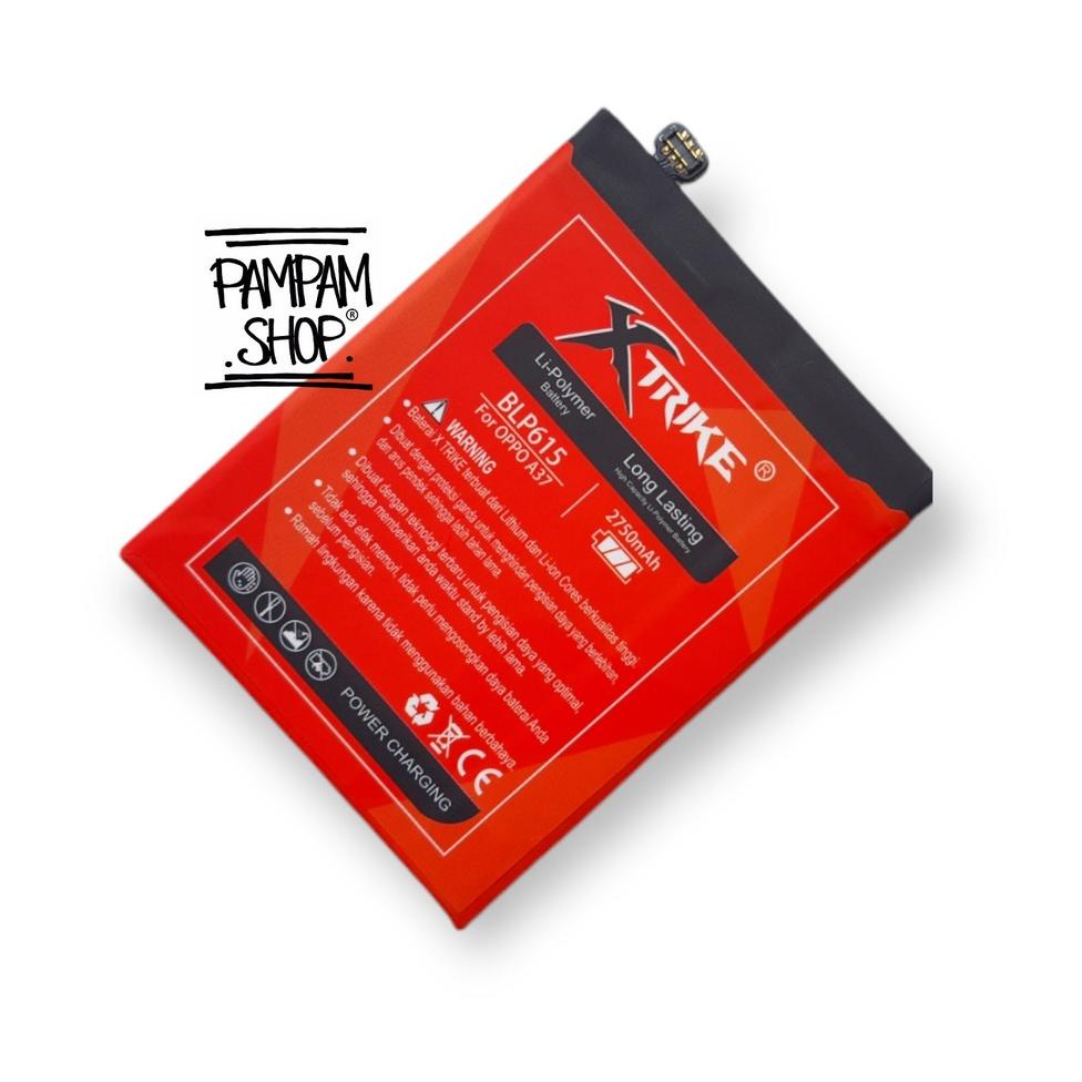 Cuci Gudang /
YnL Baterai XTRIKE Double Power Original Oppo Neo 9 A37 A37F BLP615 Batre Batrai Batte