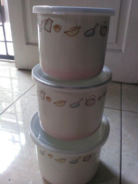 Chefina Canester (toples) Set 10 Cm / 14 Cm