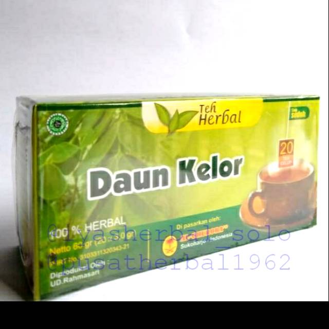 

Teh Herbal Daun Kelor Celup Minuman Al-Ghuroba Ghuroba