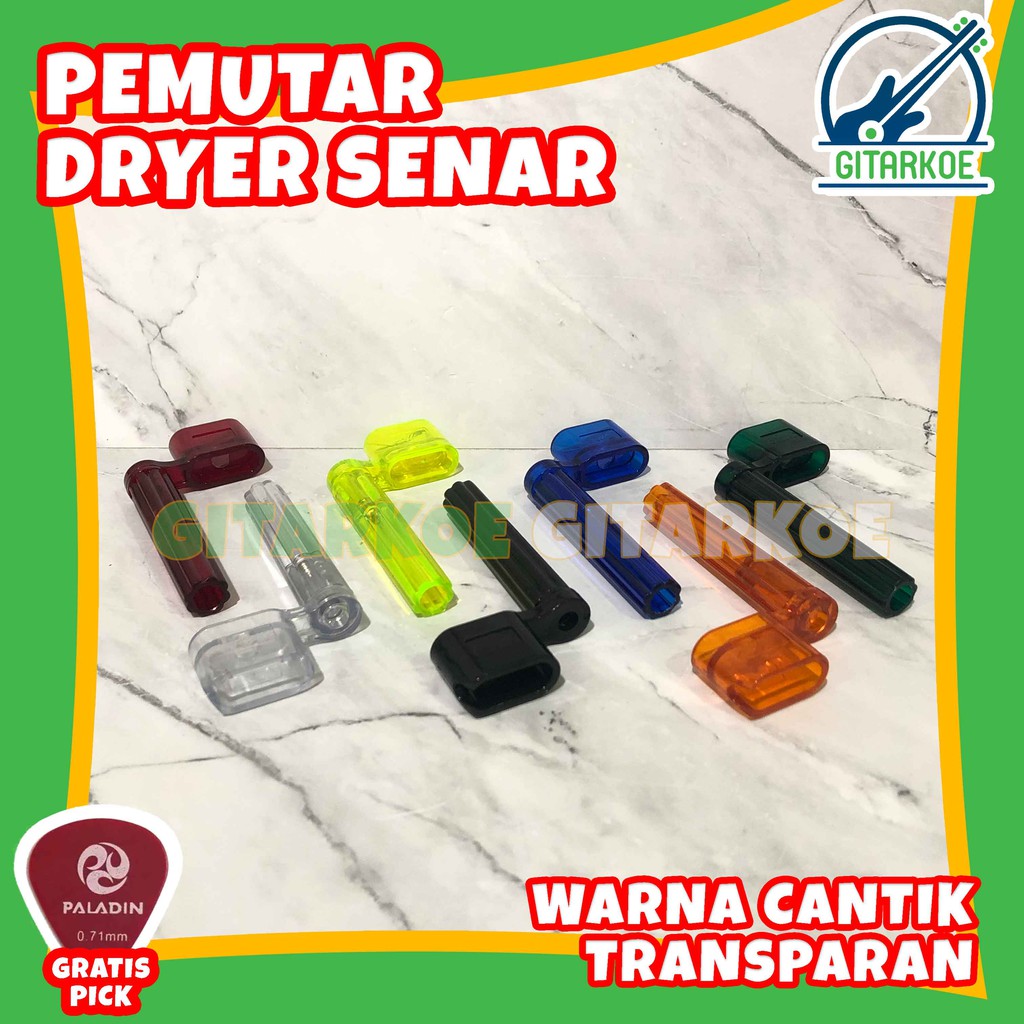 String Winder Pemutar Dryer Senar dan Pencungkil Pin Bridge Peg Gitar
