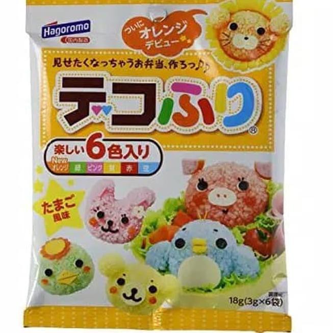 

⚕┐ Hogomoro decofuri/Pewarna Makanan Alami/Pewarna Nasi Bento ♅