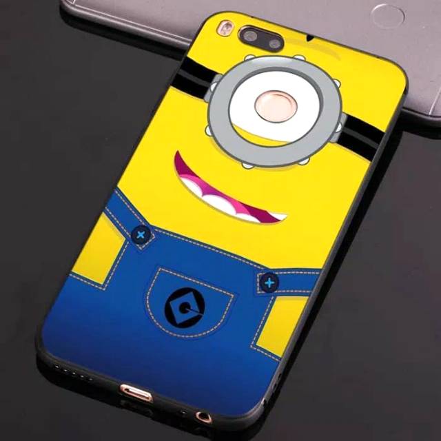Case Keren Xiaomi Mi A1/Mi 5X High Quality -  Premium Black Silicone