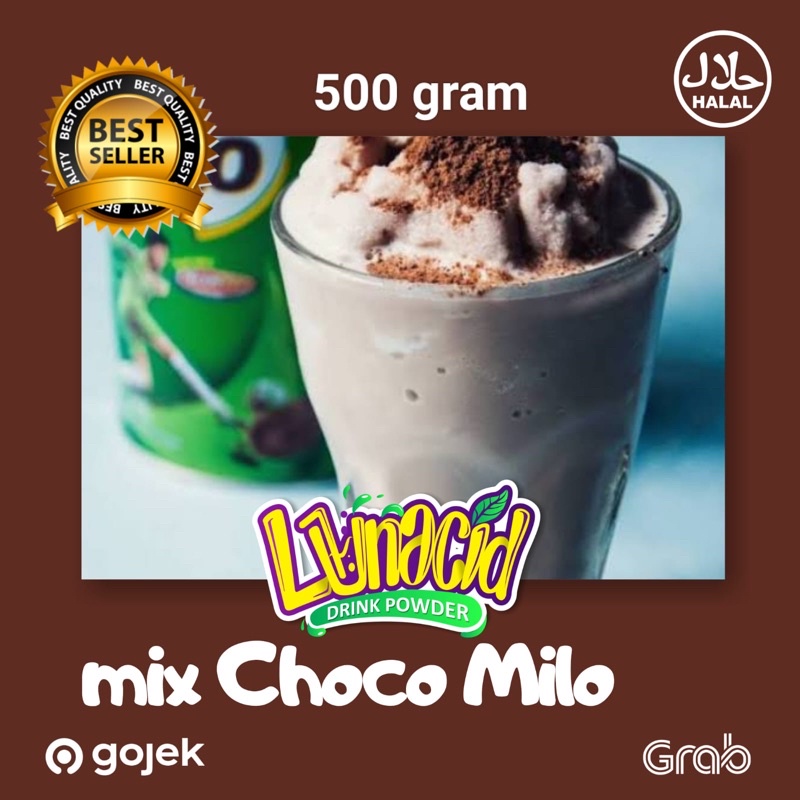 

serbuk minuman rasa choco milo/Powder Choco Milo/Bubuk Minuman rasa choco Milo 500 gram