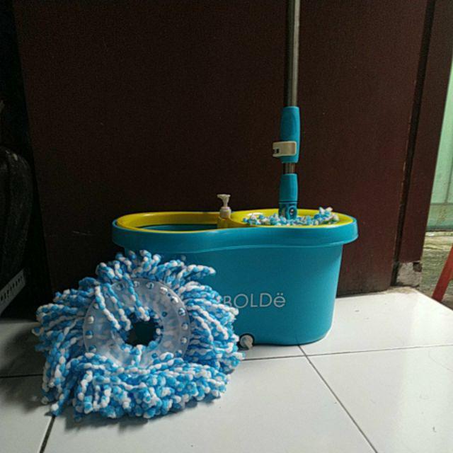 Alat Pel Supermop Bolde 169x+ (lubang Drainase Dan Tmpt Sabun)
