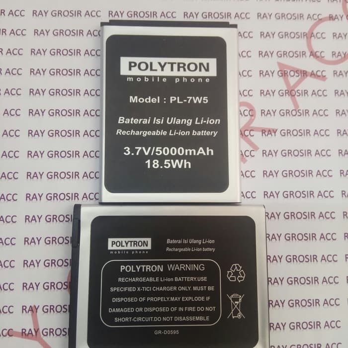 Baterai Original Double Power POLYTRON PL-7W5 ZAP6 Cleo 4G500