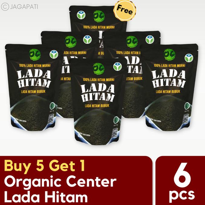 

Buy 5 Get 1 - Organic Center - Bubuk Lada Hitam 50gr