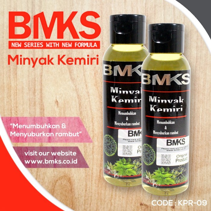 MINYAK KEMIRI BMKS ORIGINAL BPOM BMKS KEMIRI OIL