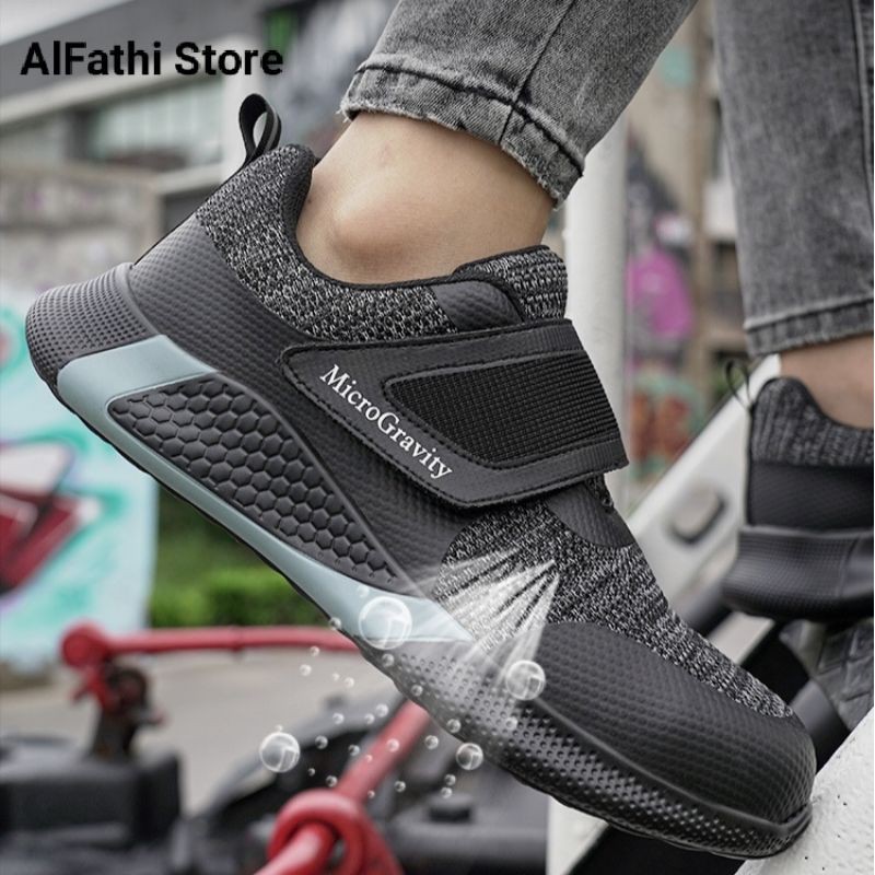 AlFathi Sepatu Safety Sneakers Sport Non Tali