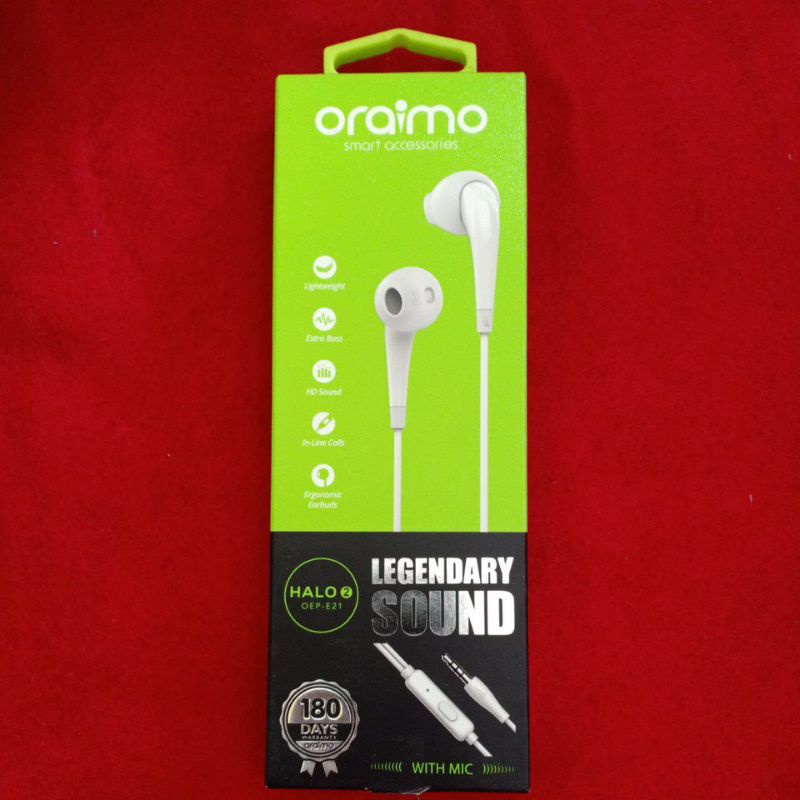 headset original oraimo e21