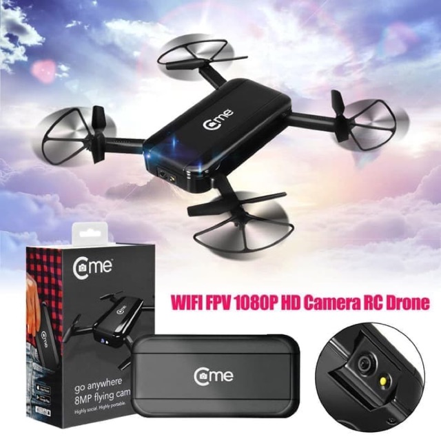 Selfie Drone C-ME CME 8 MP (Barang Second)