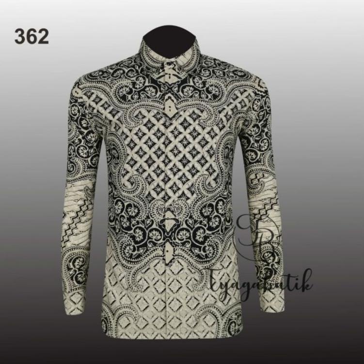 Terbaik.. Kemeja Batik Slimfit Lapis Furing Premium 362 Tyaga Batik