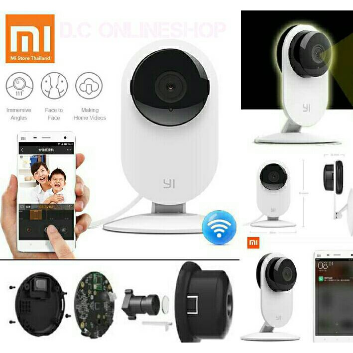 Xiomi Yi Xiaoyi Ip Camera White Smart Camera - Xiomi CCTV