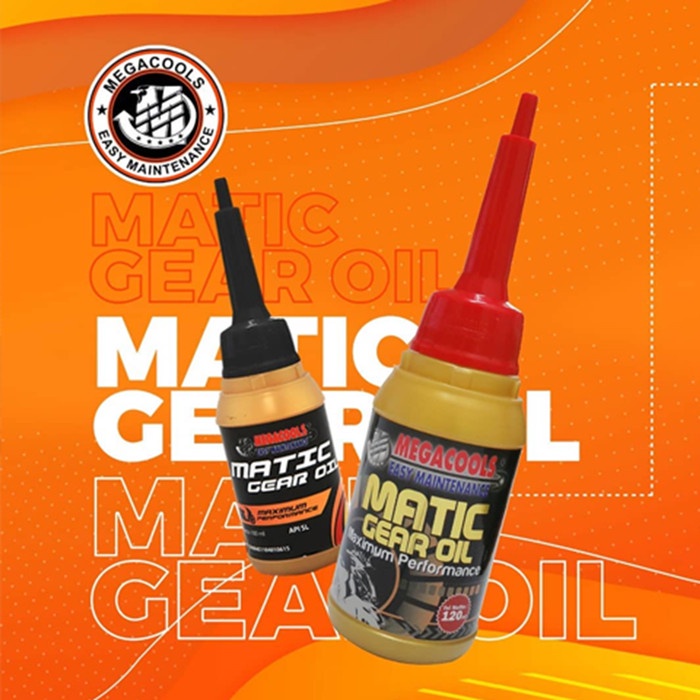 Megacools Matic Gear Oil 100 ml Oli Gardan Motor API SL
