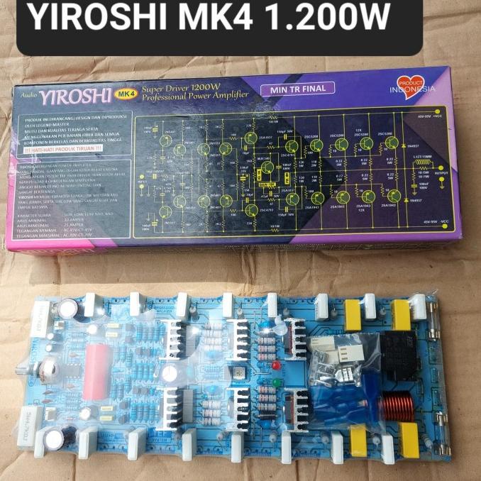 Kit Pcb Jbl 6291 6295 Jbl6291 Jbl6295 Yiroshi Mk4 Sound Platinum Ampli