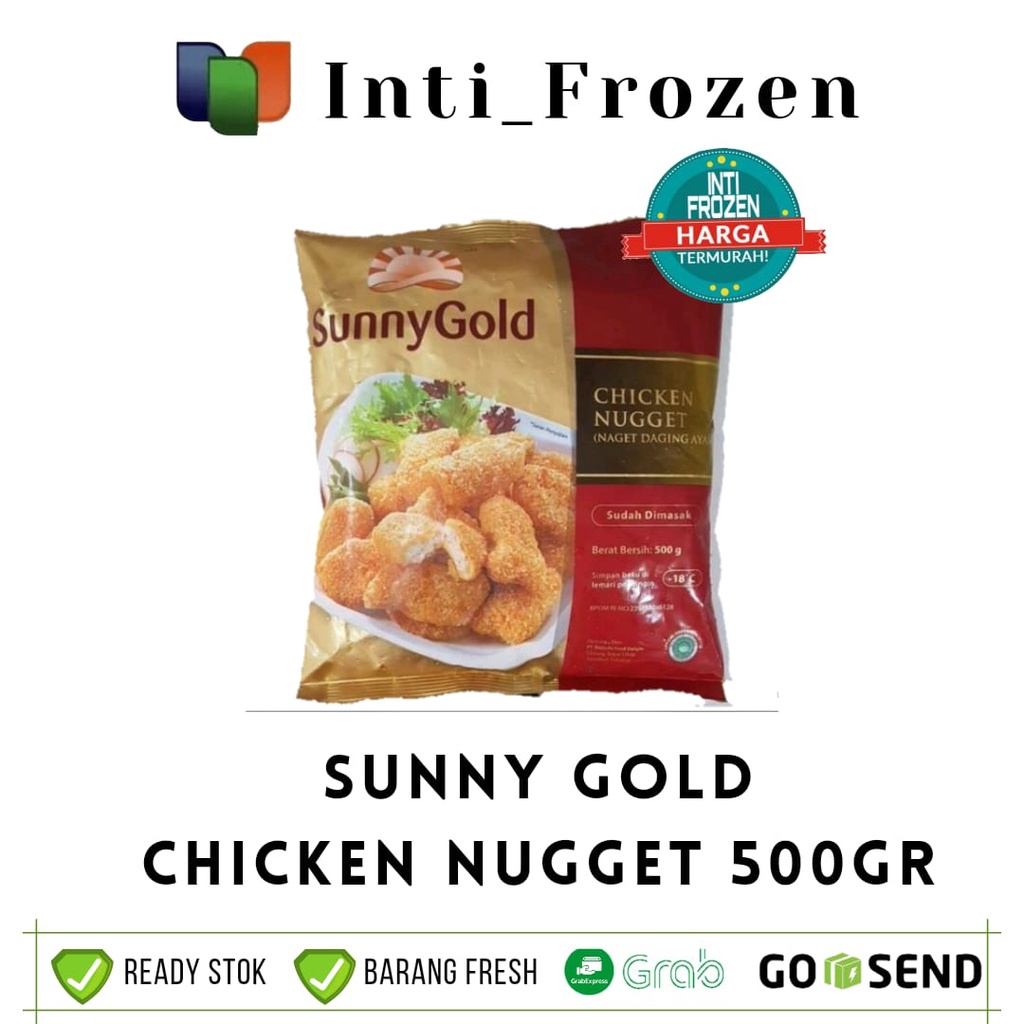 

Sunny Gold Chicken Nugget 500 gr