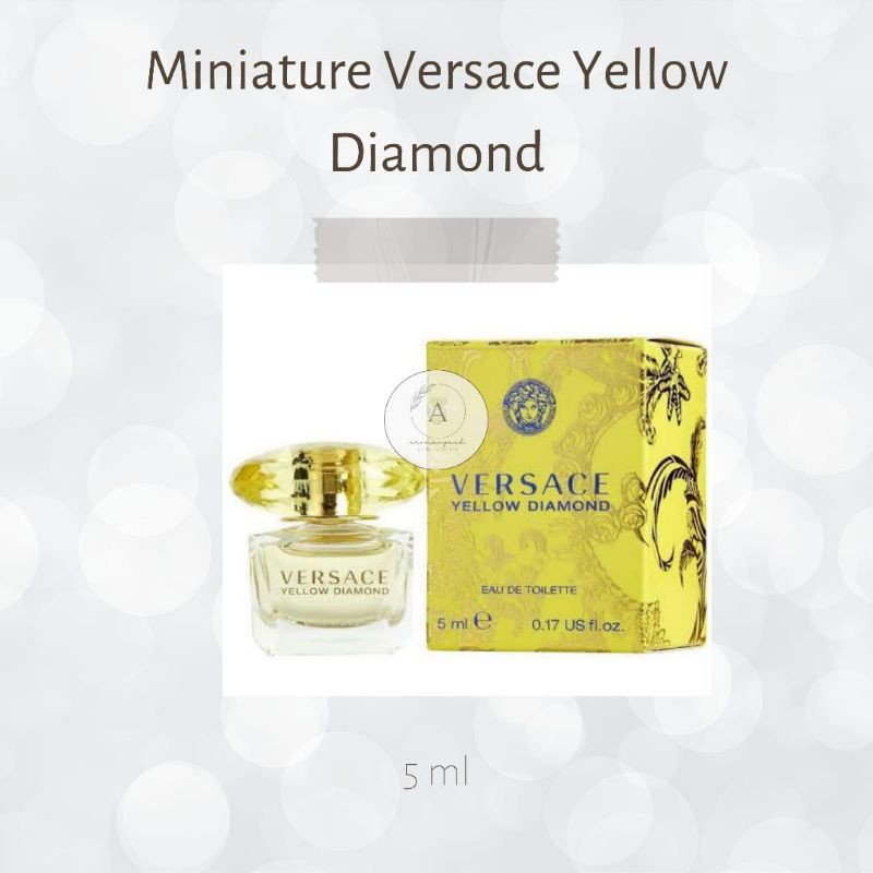 Miniature Versace Yellow Diamond EDT 5ml