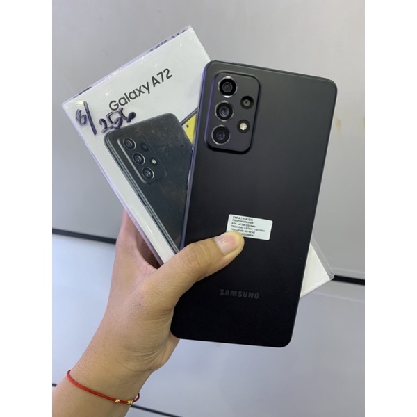 Samsung A72 Ram 8/256gb second bekas pakai fullset