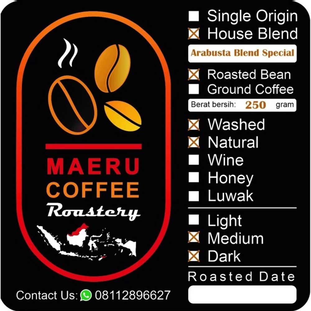 

House Blend Arabusta 250gr