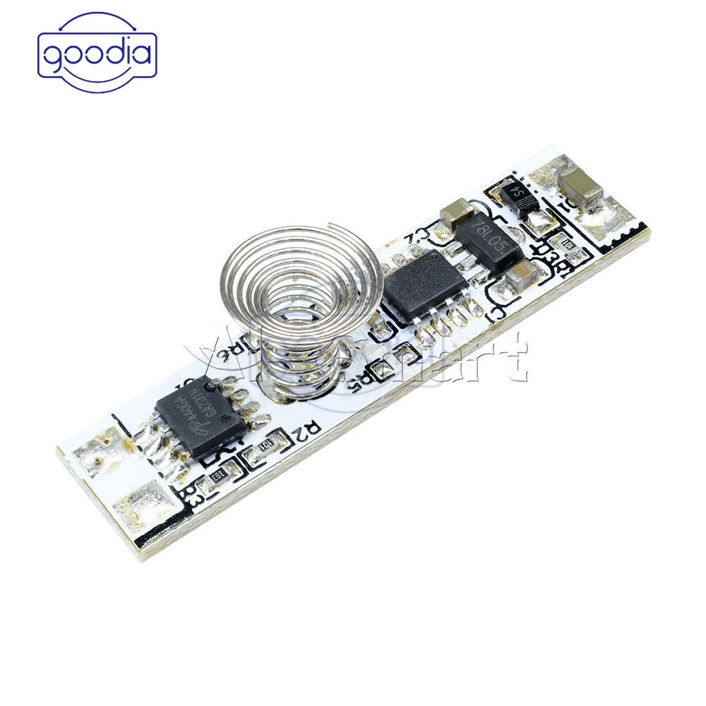 ✈【Fast/COD】✈ 1Pc 3A 9V-24V 30W Touch Switch Capacitive Sensor Module LED Dimming Control