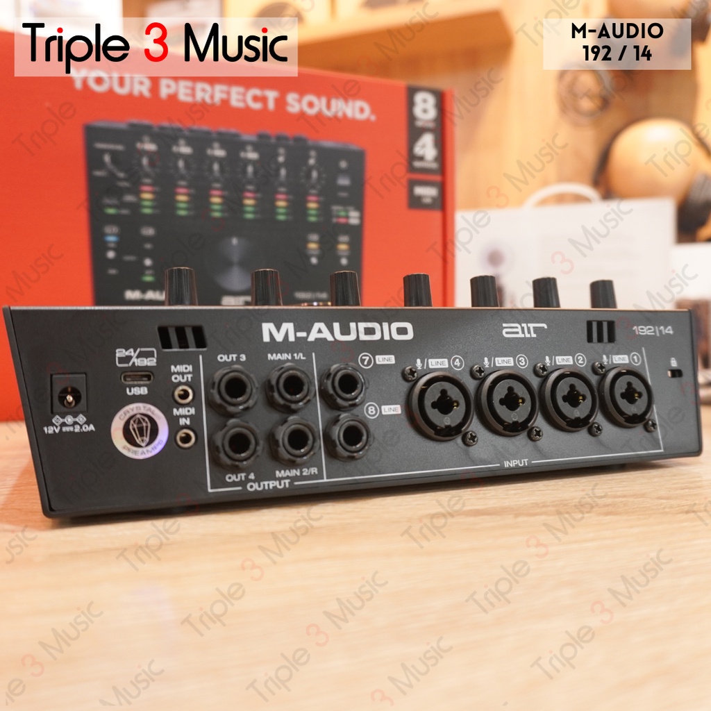 M-AUDIO 192/14 192|14 192X14 ORIGINAL Soundcard penerus m-audio 8x4m