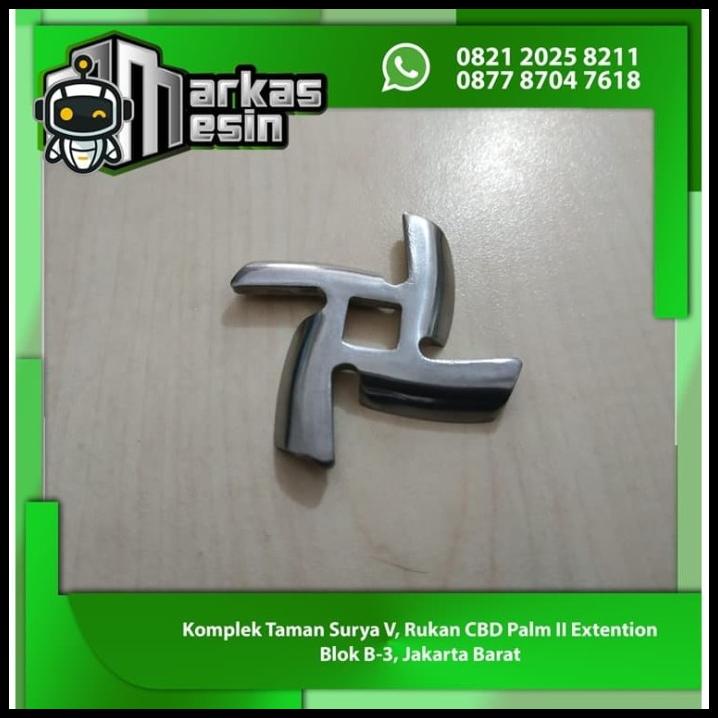 Sparepart Mata Pisau Gilingan Daging Meat Grinder Mgd-G31 Fomac