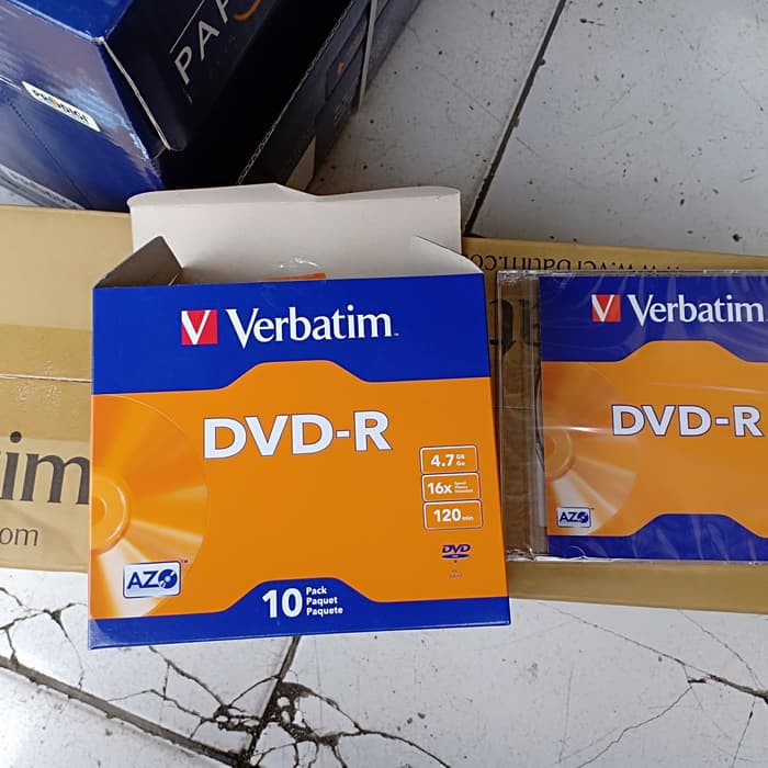 

DVDR Verbatim +case /satuan