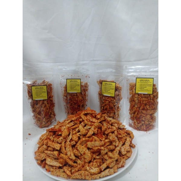 

cemilan basreng pedas ±80gram (umama Snack)