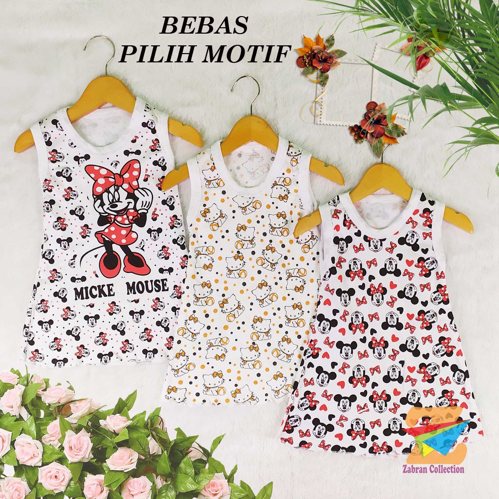 Pilih Motif Dress Anak Motif M ,1.5 Sampai 3 Tahun