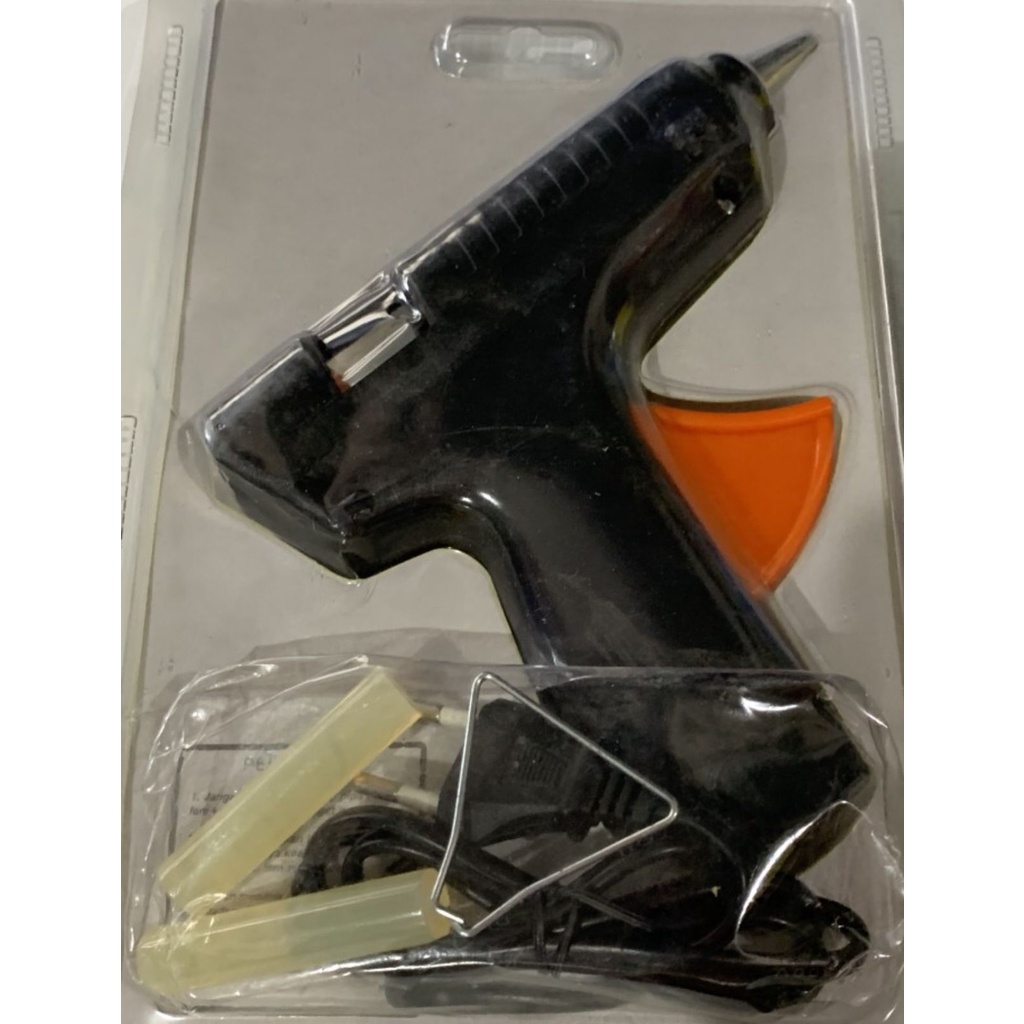 Alat Lem Tembak Lilin Bakar Listrik Glue Gun KTP 20W 40W