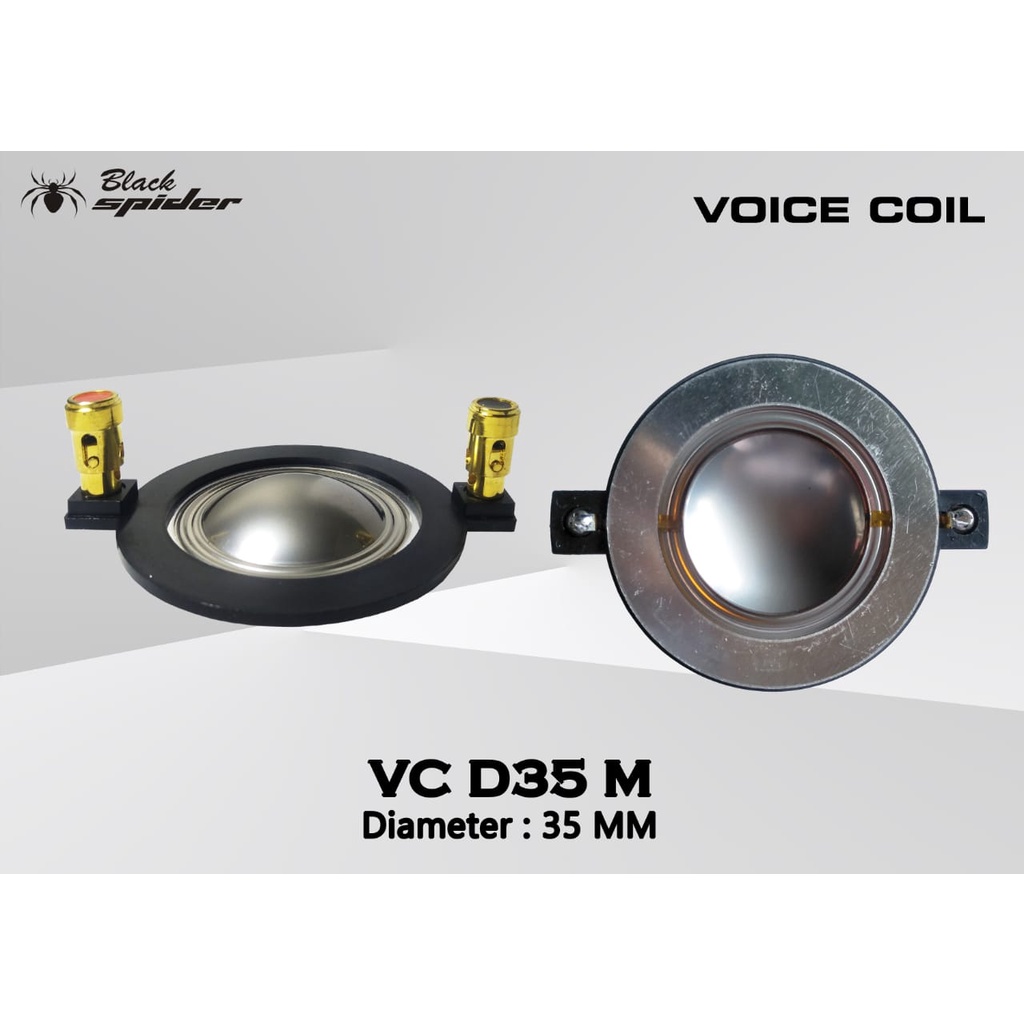 VOICE COIL D35M BLACK SPIDER