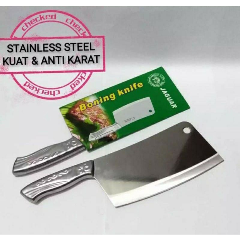 Pisau Daging Stainless Steel JAGUAR ORIGINAL
